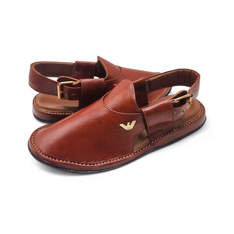 Dolphin Medicated Chapal Boot Red Brown