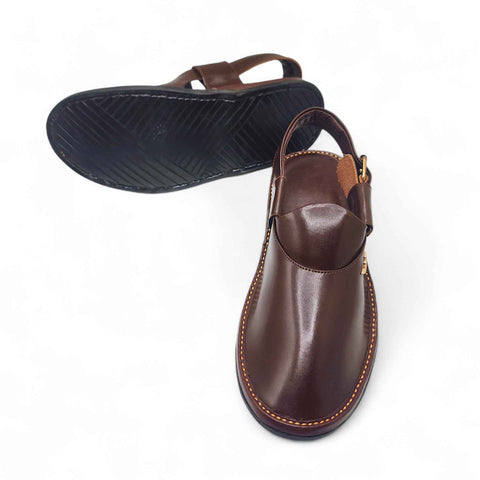 Dolphin Medicated Chappal Boot Brown