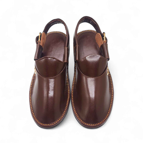 Dolphin Medicated Chappal Boot Brown