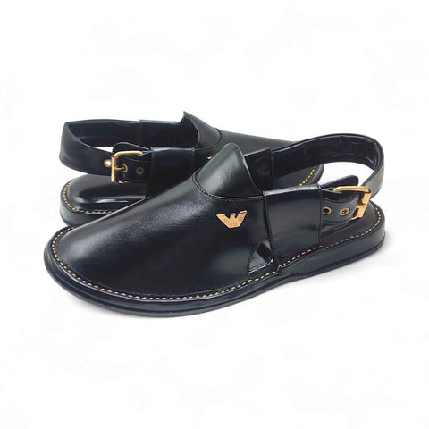Dolphin Medicated Chappal Boot Black