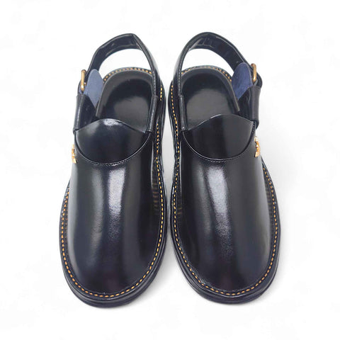 Dolphin Medicated Chappal Boot Black