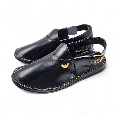 Dolphin Medicated Chappal Boot Black