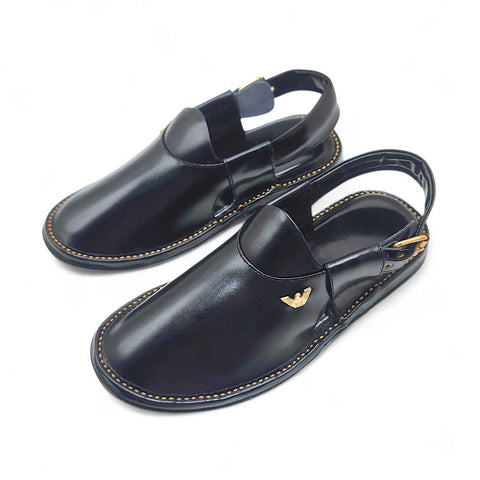 Dolphin Medicated Chappal Boot Black