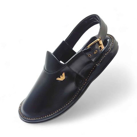 Dolphin Medicated Chappal Boot Black