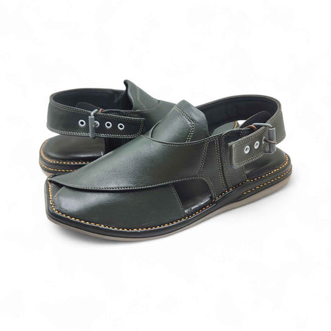 New Smart Medicated Peshawari Green