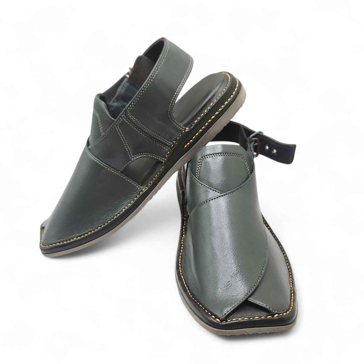 New Smart Medicated Peshawari Green