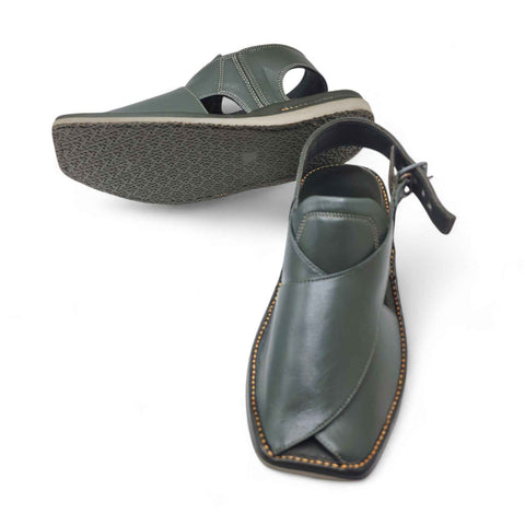 New Smart Medicated Peshawari Green