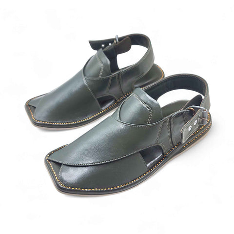 New Smart Medicated Peshawari Green