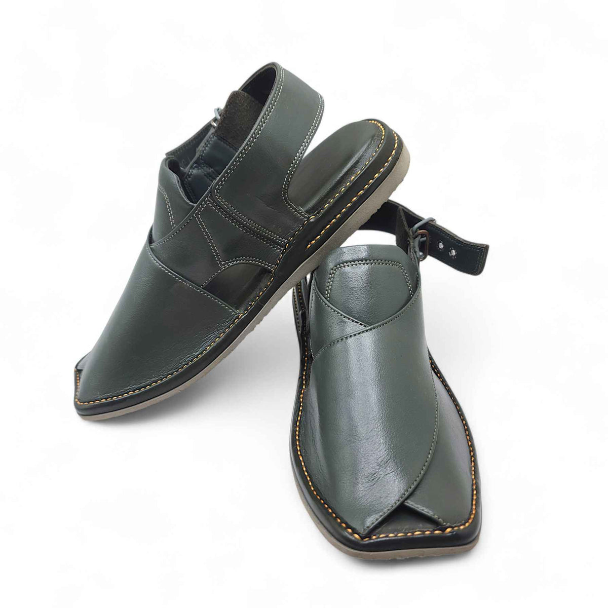 New Smart Medicated Peshawari Green