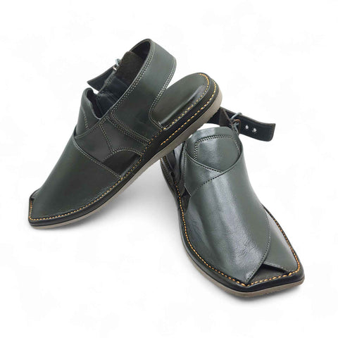 New Smart Medicated Peshawari Green