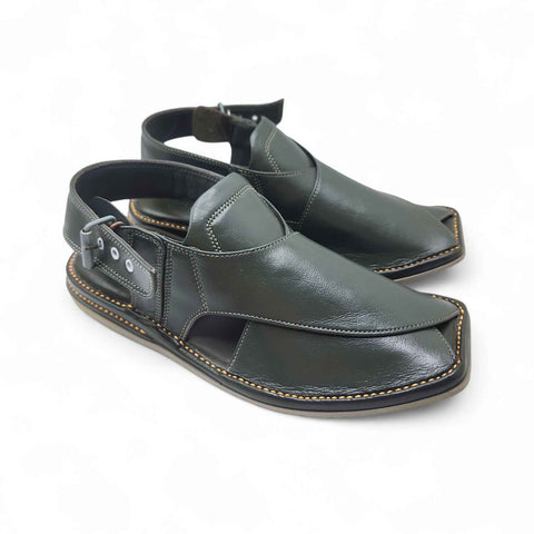 New Smart Medicated Peshawari Green