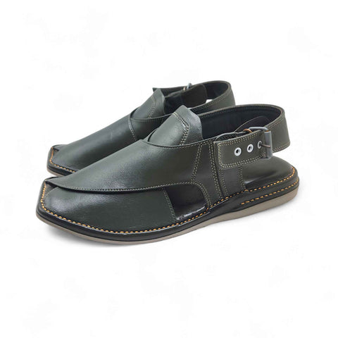 New Smart Medicated Peshawari Green