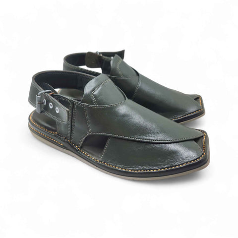 New Smart Medicated Peshawari Green