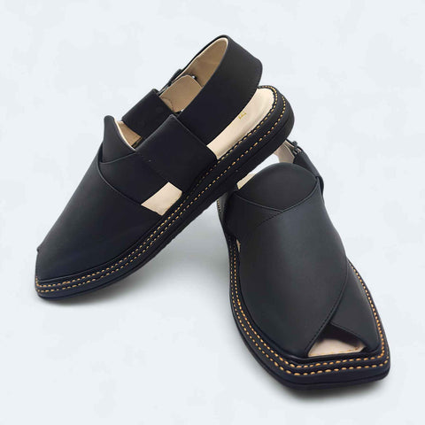 Premium Peshawari Triple Gear Black