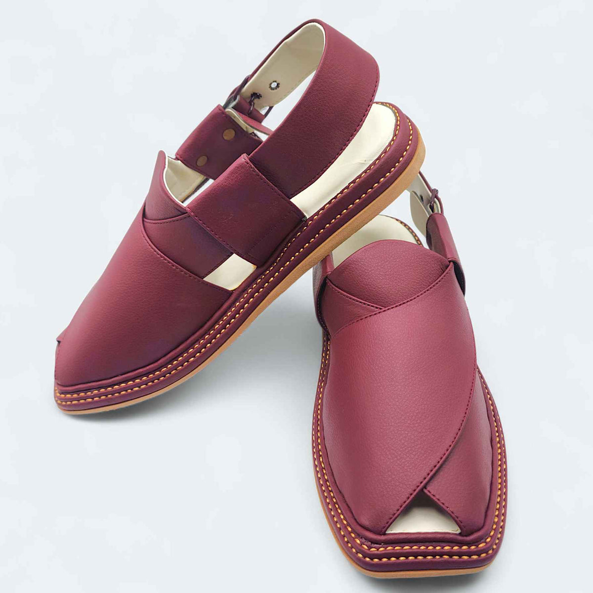Premium Peshawari Tripal Gear Marron