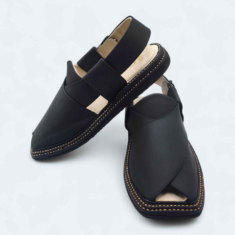 Premium Peshawari Triple Gear Black