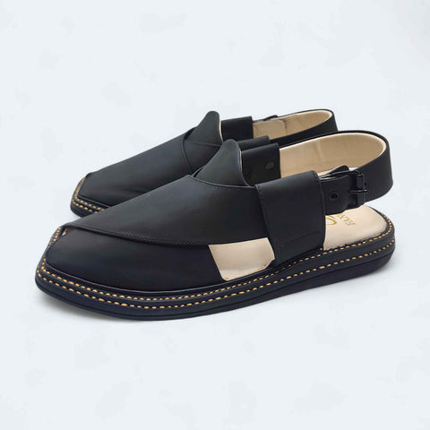 Premium Peshawari Triple Gear Black