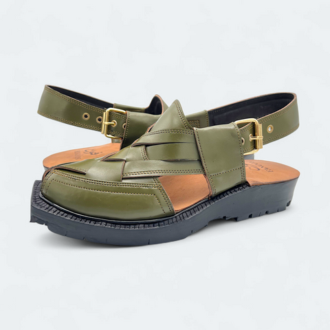 Original Kajoor Double Sole Mehndi Norozi