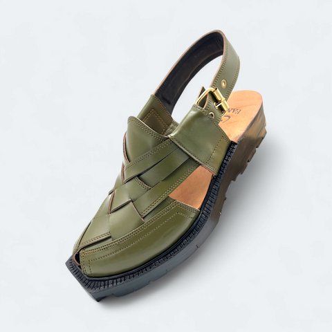 Original Kajoor Double Sole Mehndi Norozi