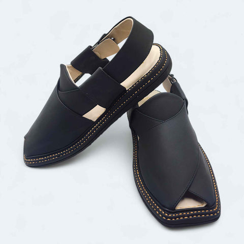 Premium Peshawari Triple Gear Black