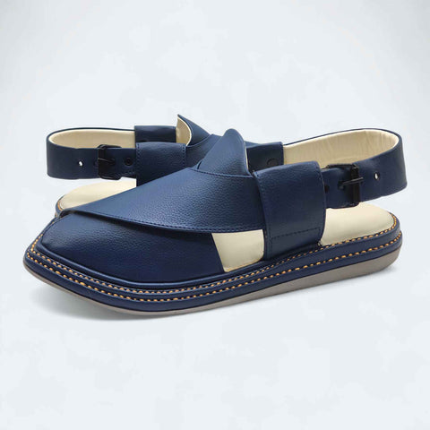 Premium Peshawari Triple Gear Blue
