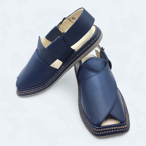 Premium Peshawari Triple Gear Blue