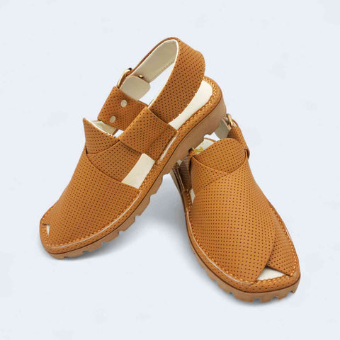 GOGO Medicated Chappal Dotted  Yellow