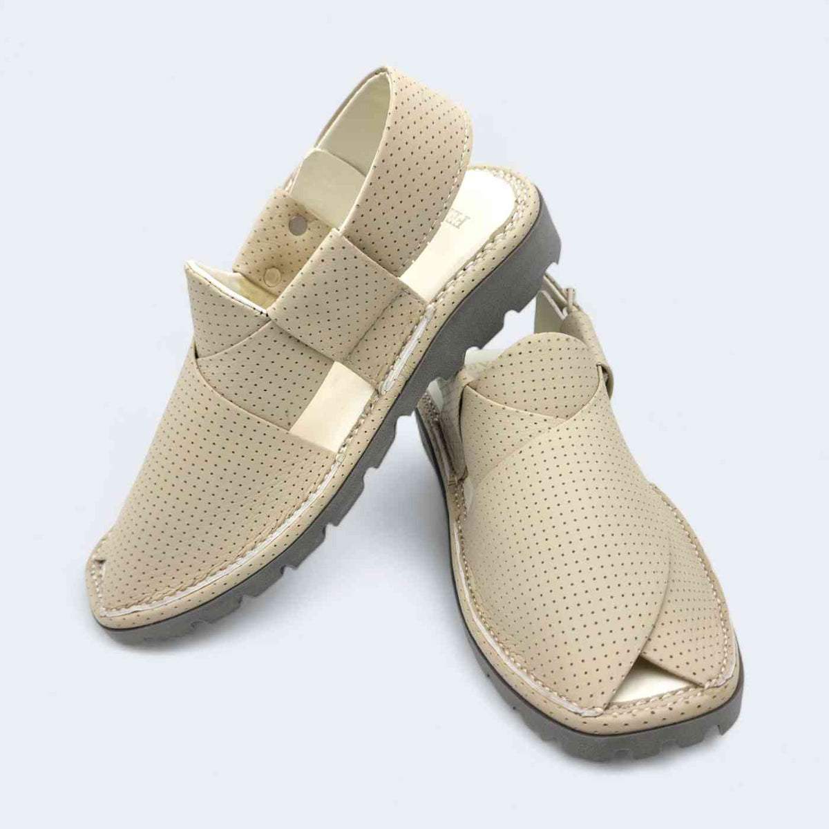 GOGO Medicated Chappal Dotted Cream