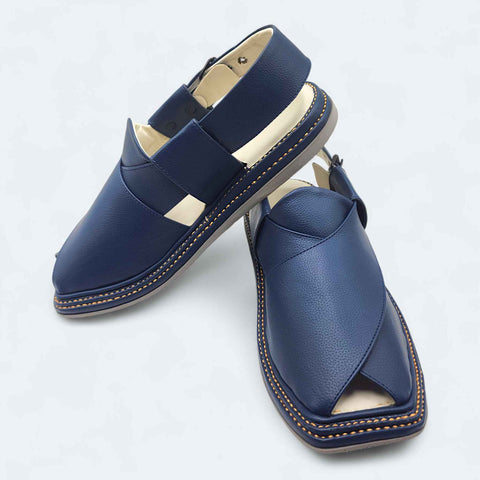 Premium Peshawari Triple Gear Blue