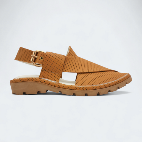 GOGO Medicated Chappal Dotted  Yellow