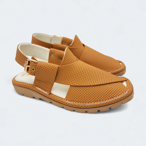 GOGO Medicated Chappal Dotted  Yellow