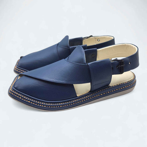 Premium Peshawari Triple Gear Blue