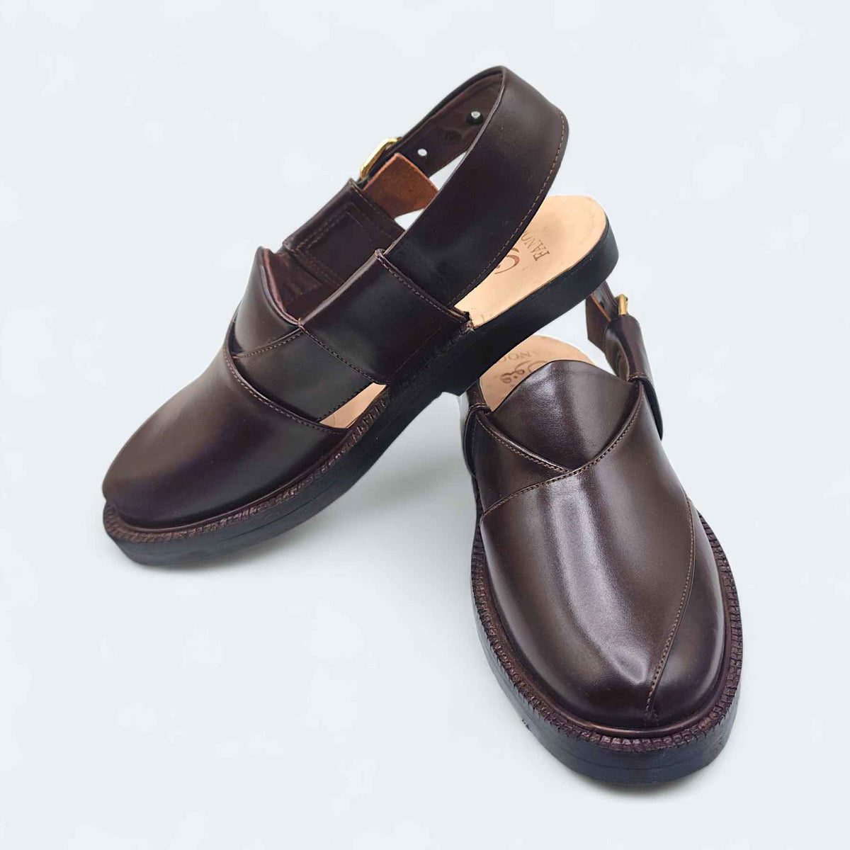 Original Norozi Chappal Boot Brown