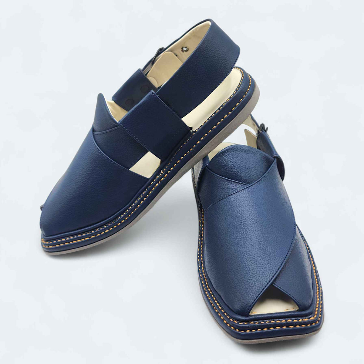 Premium Peshawari Triple Gear Blue